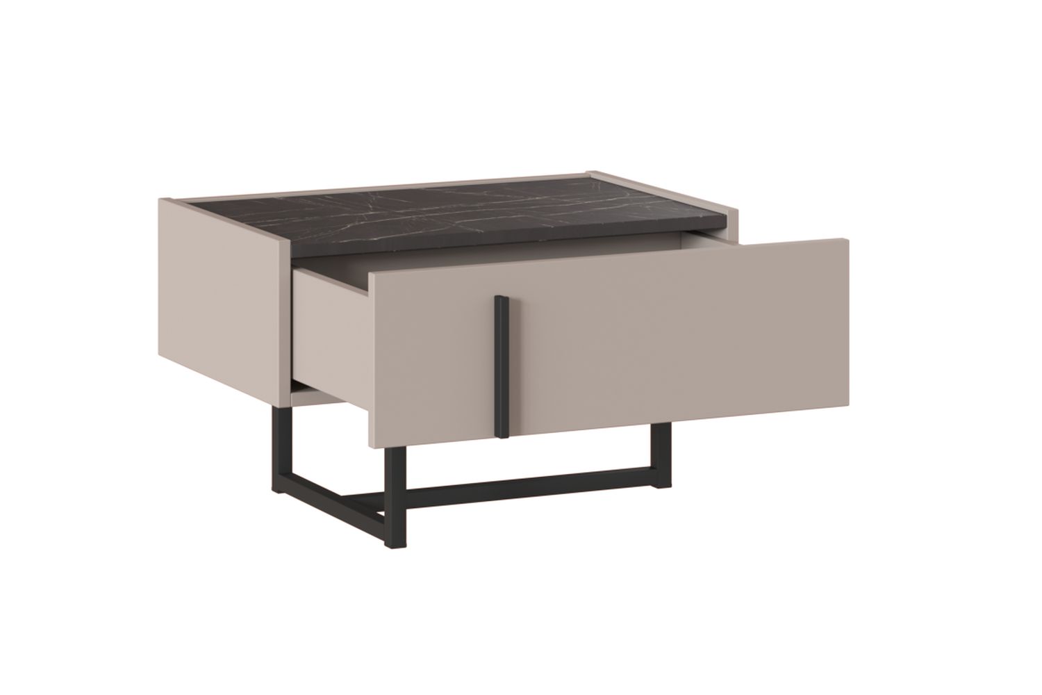 Прикроватные тумбы - изображение №4 "Прикроватная тумба Милагро с выдвижным ящиком"  на www.Angstrem-mebel.ru