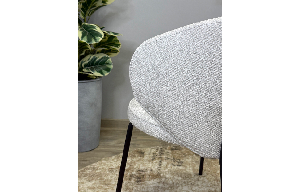 Столы и стулья - изображение №10 "Стул Дега серебристый / опор черные"  на www.Angstrem-mebel.ru