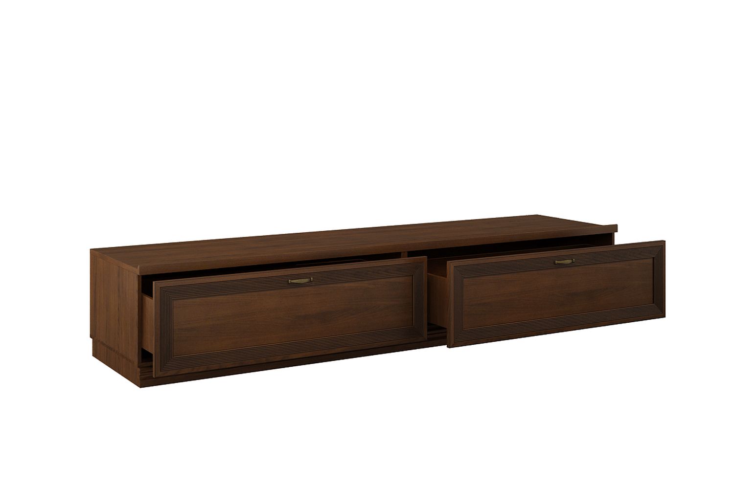 Тумбы под телевизор - изображение №3 "Тумба Адажио под телевизор с выдвижными ящиками"  на www.Angstrem-mebel.ru