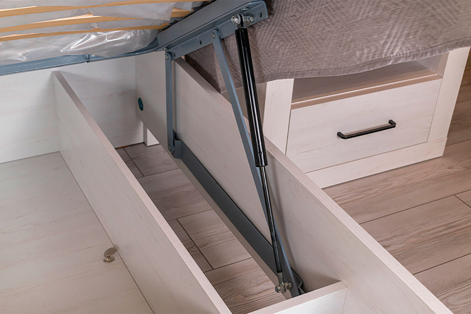 Полутораспальные кровати - изображение №12 "Кровать Магнум 120х200 с подъемным механизмом"  на www.Angstrem-mebel.ru