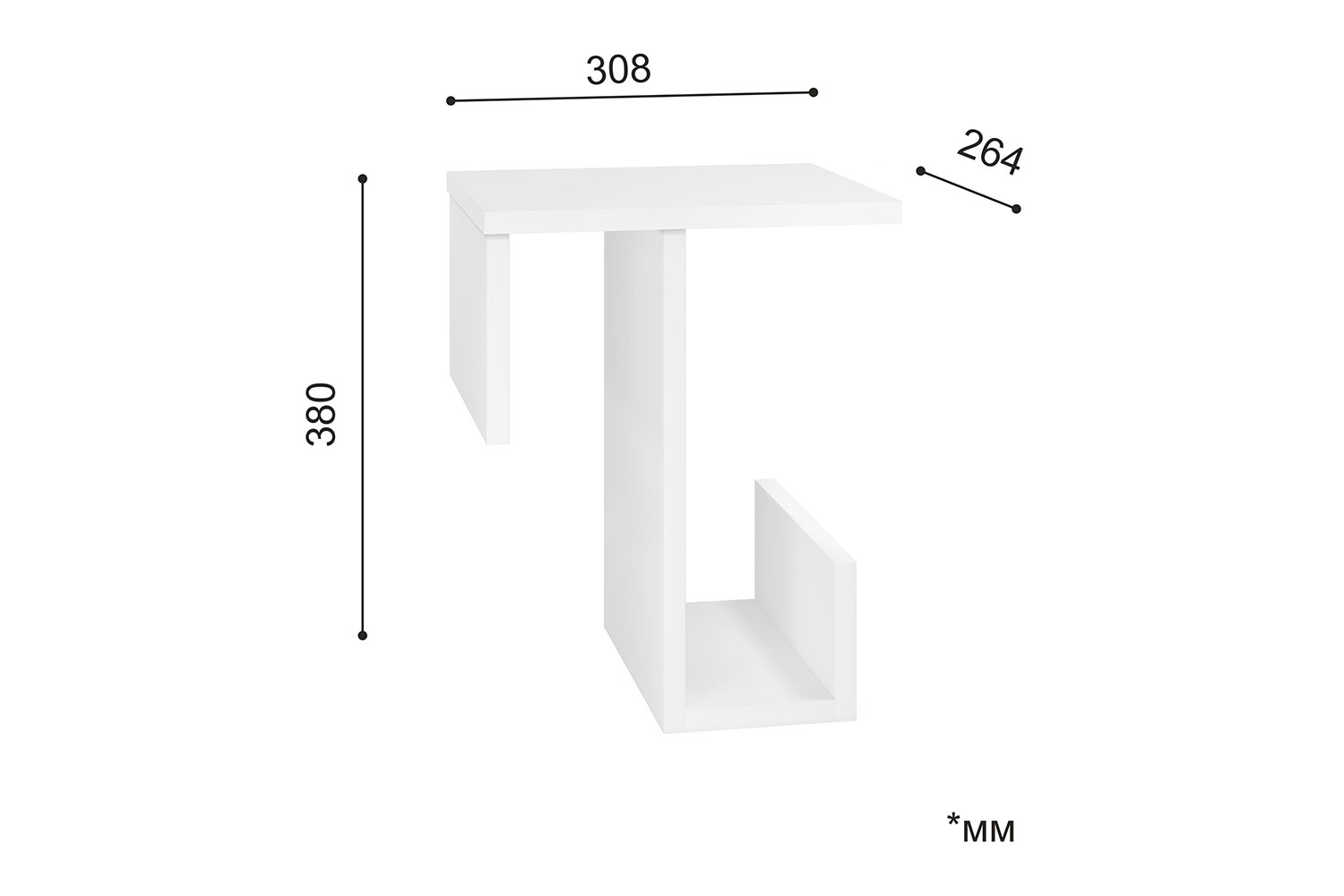 Журнальные столы - изображение №28 "Столик Троя на подлокотник"  на www.Angstrem-mebel.ru