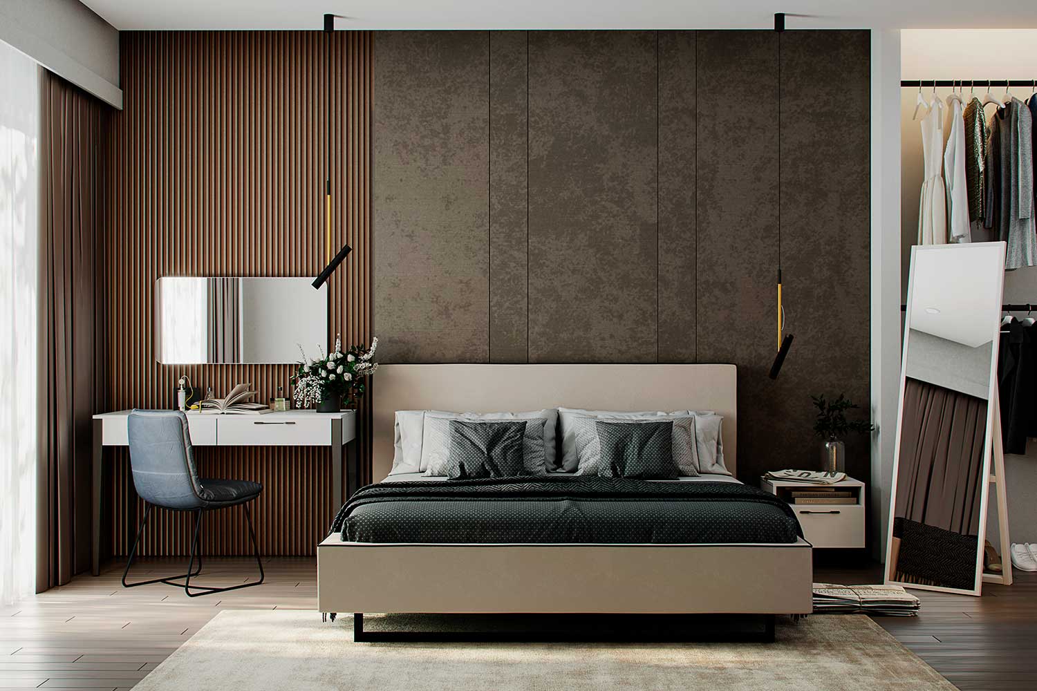 Двуспальные кровати - изображение №7 "Кровать Малага"  на www.Angstrem-mebel.ru