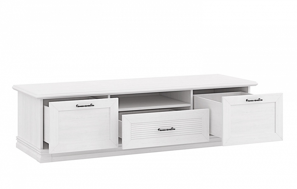 Тумбы под телевизор - изображение №4 "Тумба Кантри под телевизор с выдвижными ящиками"  на www.Angstrem-mebel.ru