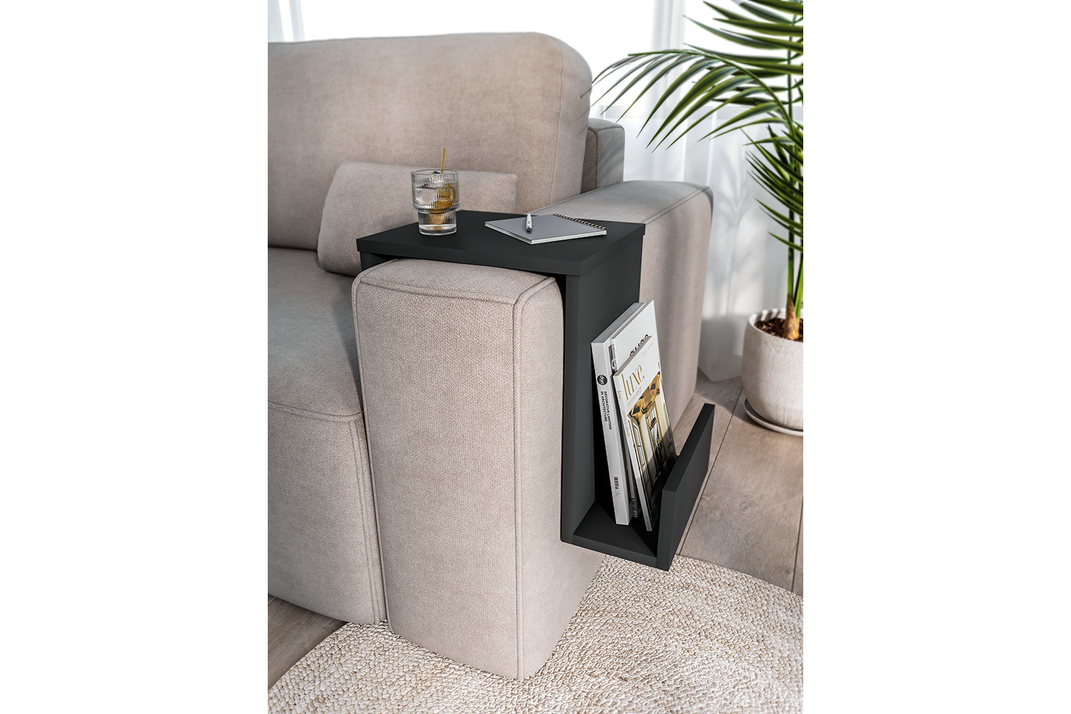 Журнальные столы - изображение №3 "Столик Троя на подлокотник"  на www.Angstrem-mebel.ru