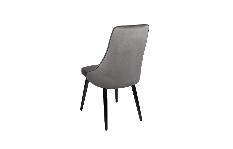 Кухонные стулья - изображение №5 "Стул Лорд серый / опоры черные"  на www.Angstrem-mebel.ru