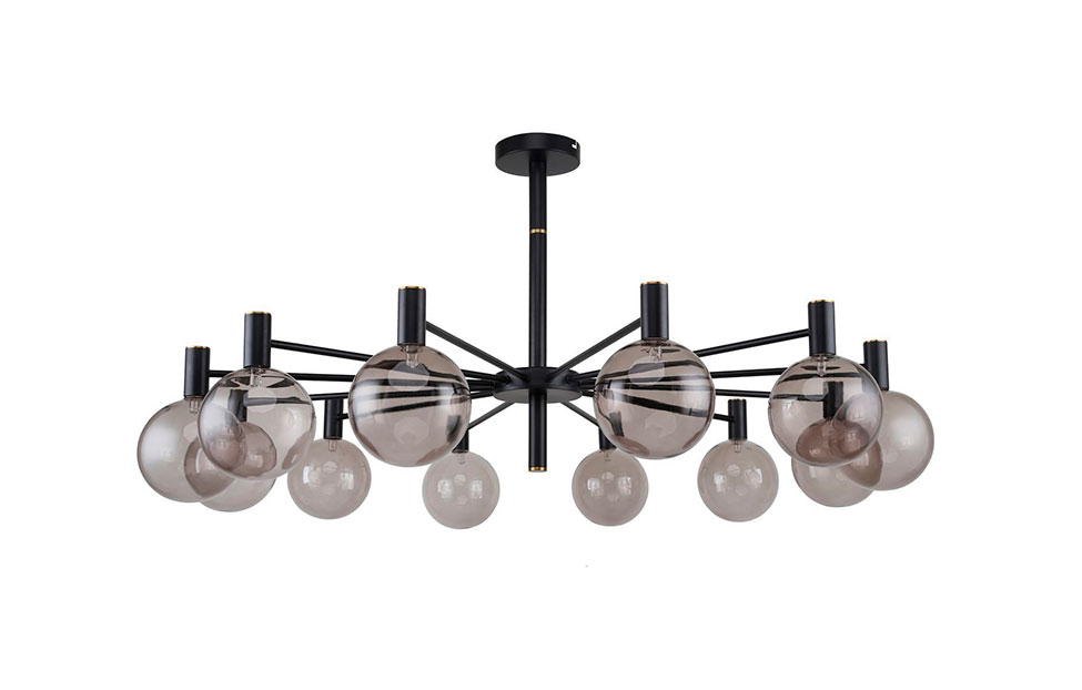 Люстры - изображение №3 "Потолочная люстра Eternity 2766-12P"  на www.Angstrem-mebel.ru