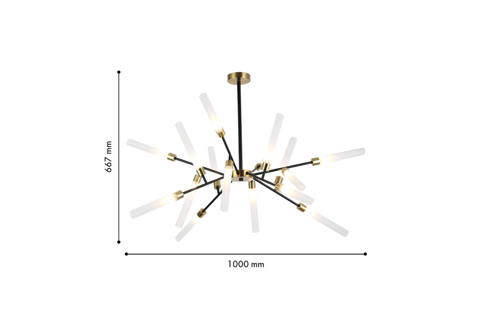 Люстры - изображение №3 "Потолочная люстра Istapp D1000*H665 16*G9*20W"  на www.Angstrem-mebel.ru