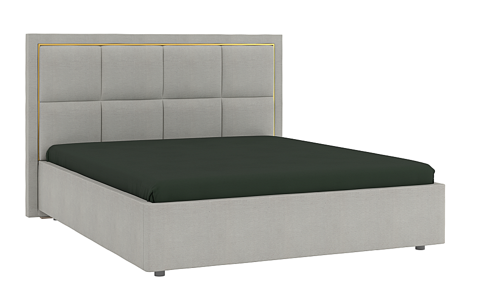 Двуспальные кровати - изображение №4 "Мягкая кровать Дольче 140 х 200 см"  на www.Angstrem-mebel.ru