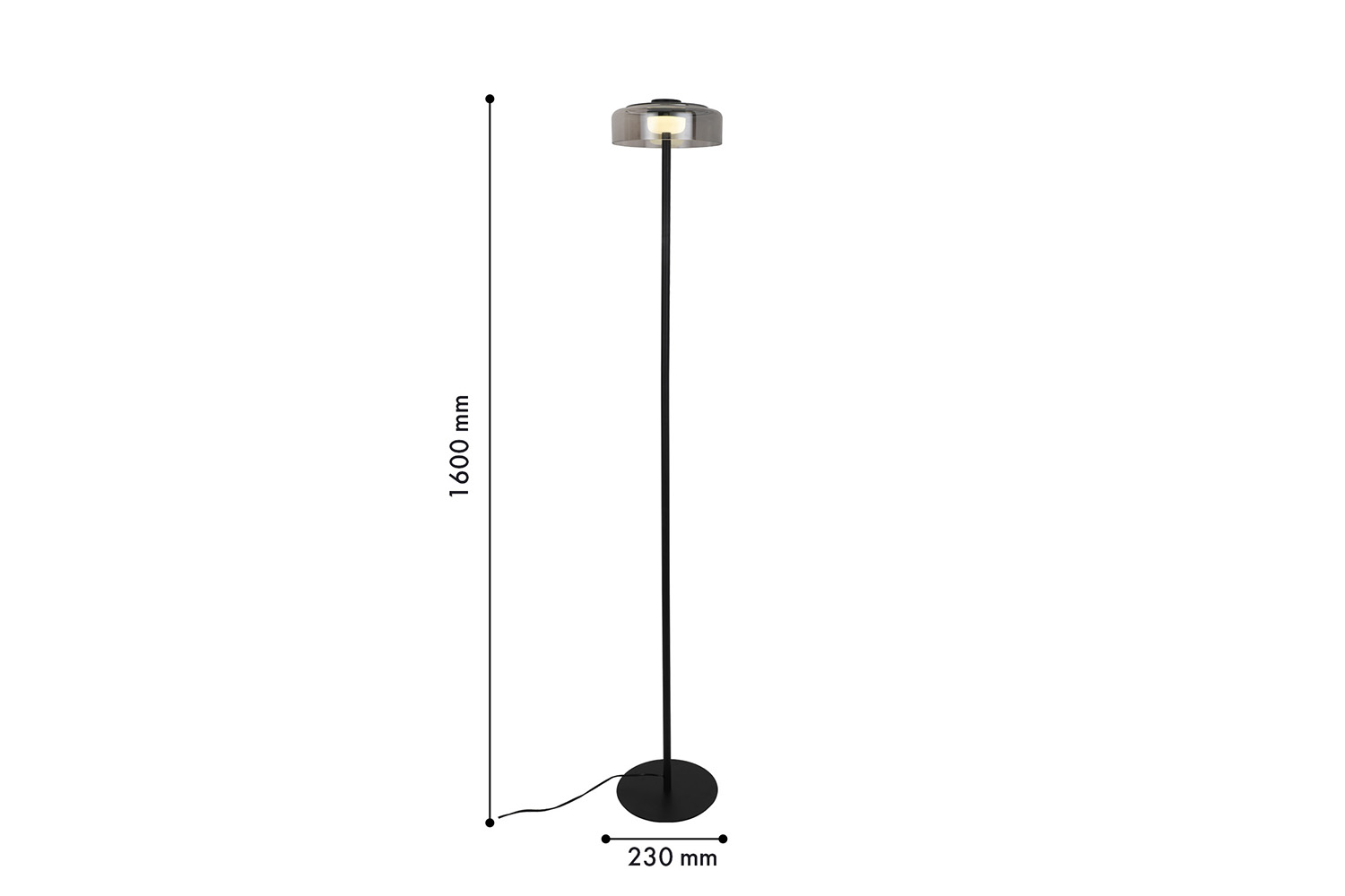 Торшеры - изображение №4 "Торшер Platta D230*H1600 LED*5W"  на www.Angstrem-mebel.ru