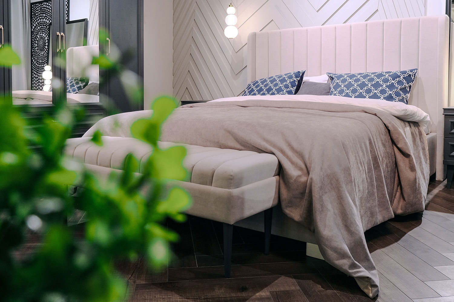 Двуспальные кровати - изображение №6 "Кровать Аделия 160 х 200"  на www.Angstrem-mebel.ru