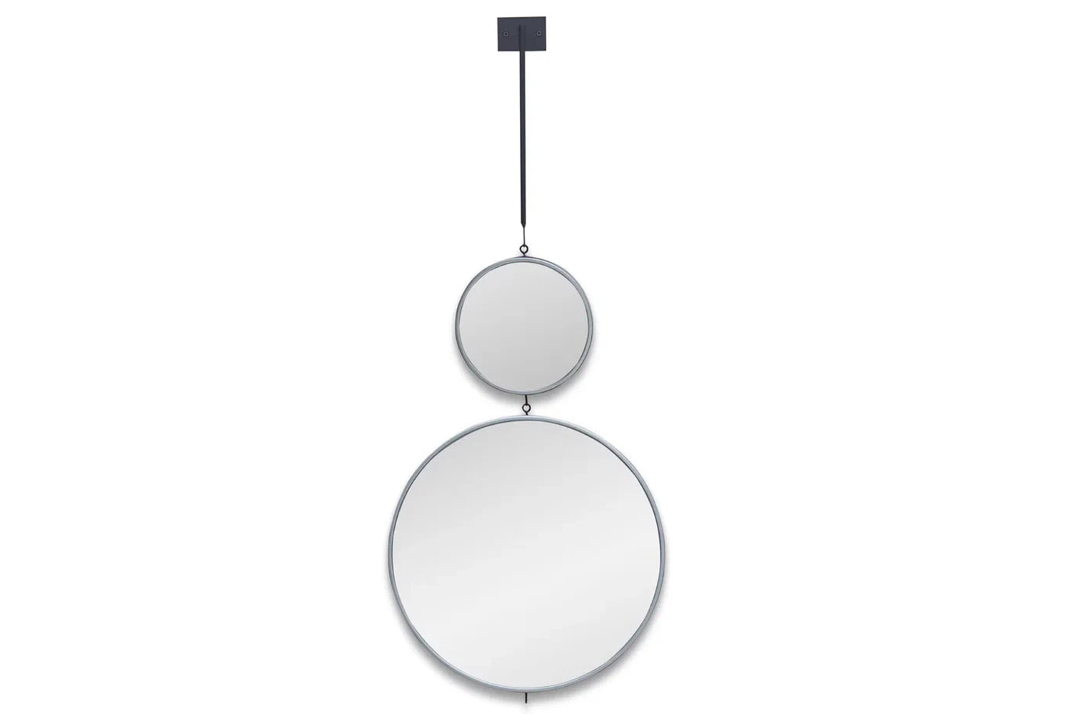 Зеркала - изображение №3 "Tandem L Silver Зеркала на подвесе 30см"  на www.Angstrem-mebel.ru