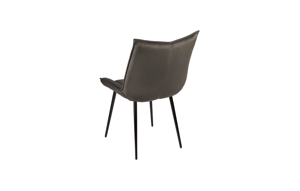 Кухонные стулья - изображение №6 "Стул Харт антрацит / опоры черные"  на www.Angstrem-mebel.ru