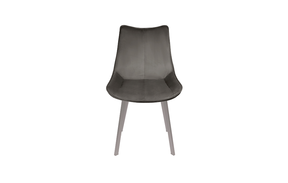 Кухонные стулья - изображение №5 "Стул Барса антрацит / опоры серые"  на www.Angstrem-mebel.ru