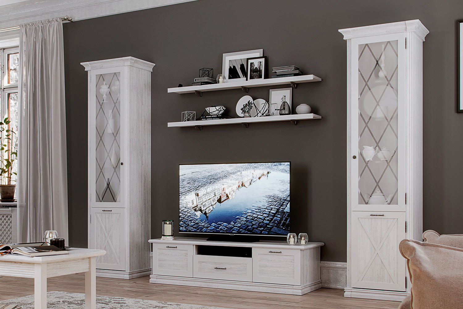 Полки - изображение №4 "Полка Кантри"  на www.Angstrem-mebel.ru