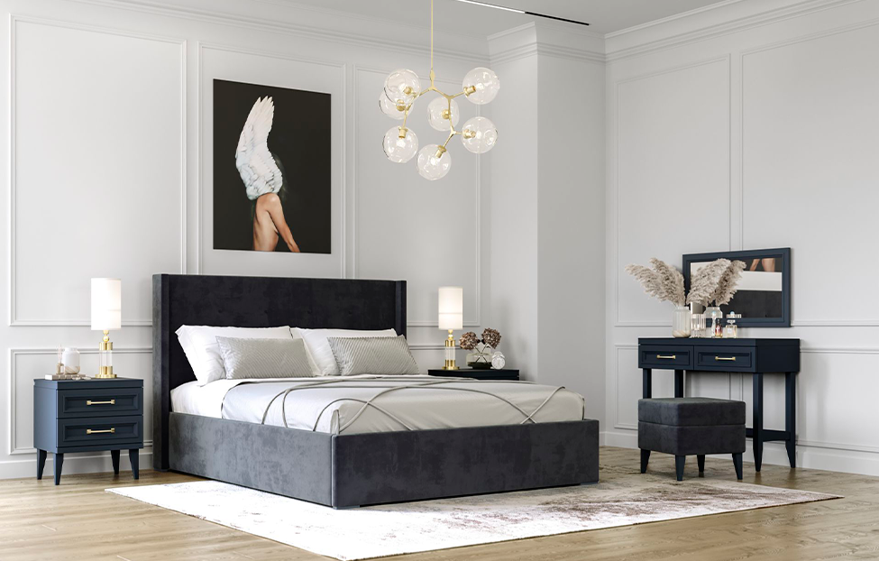 Двуспальные кровати - изображение №7 "Кровать Орландо 160 х 200 см, с подъёмным механизмом"  на www.Angstrem-mebel.ru