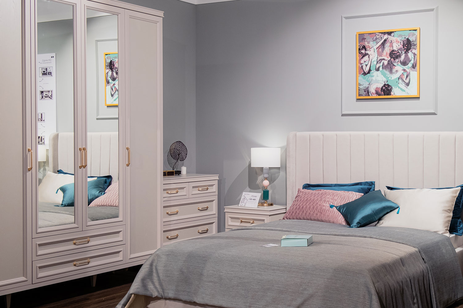 Двуспальные кровати - изображение №7 "Кровать Аделия 160 х 200"  на www.Angstrem-mebel.ru