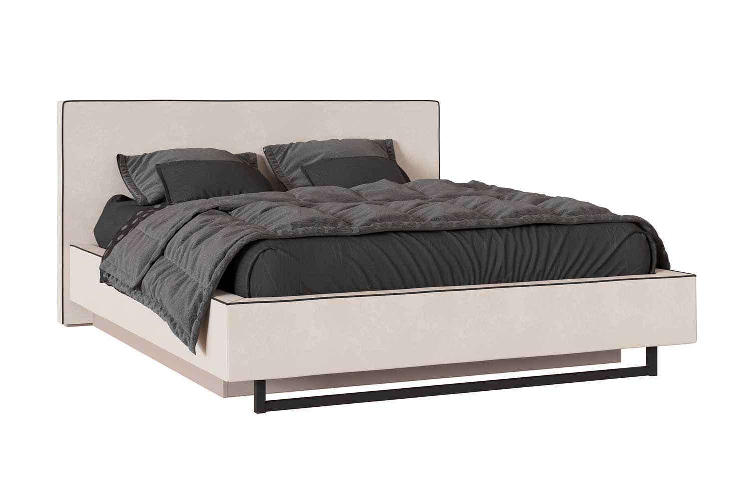 Двуспальные кровати - изображение №3 "Кровать Малага"  на www.Angstrem-mebel.ru