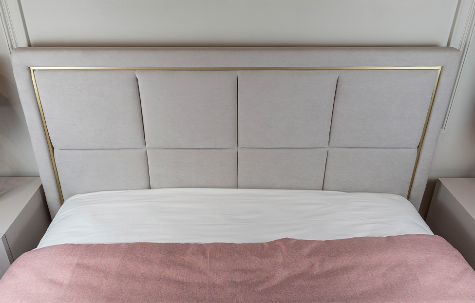 Двуспальные кровати - изображение №7 "Мягкая кровать Дольче 140 х 200 см"  на www.Angstrem-mebel.ru