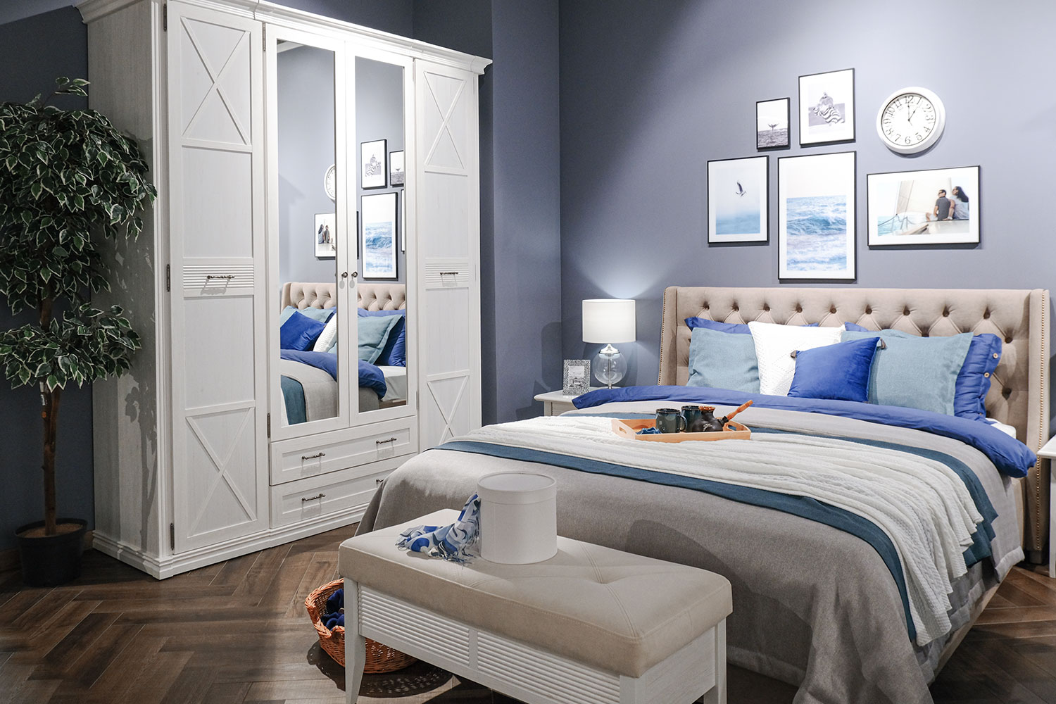 Шкафы-пеналы - изображение №4 "Шкаф Кантри с полками КА-009.00 (2 комплекта)"  на www.Angstrem-mebel.ru