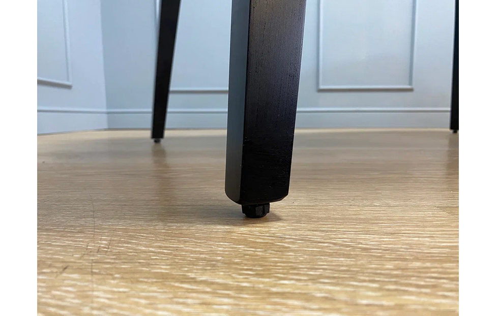 Обеденные столы - изображение №5 "Стол обеденный Орпен прямоугольный опоры венге / столешница белый глянец"  на www.Angstrem-mebel.ru