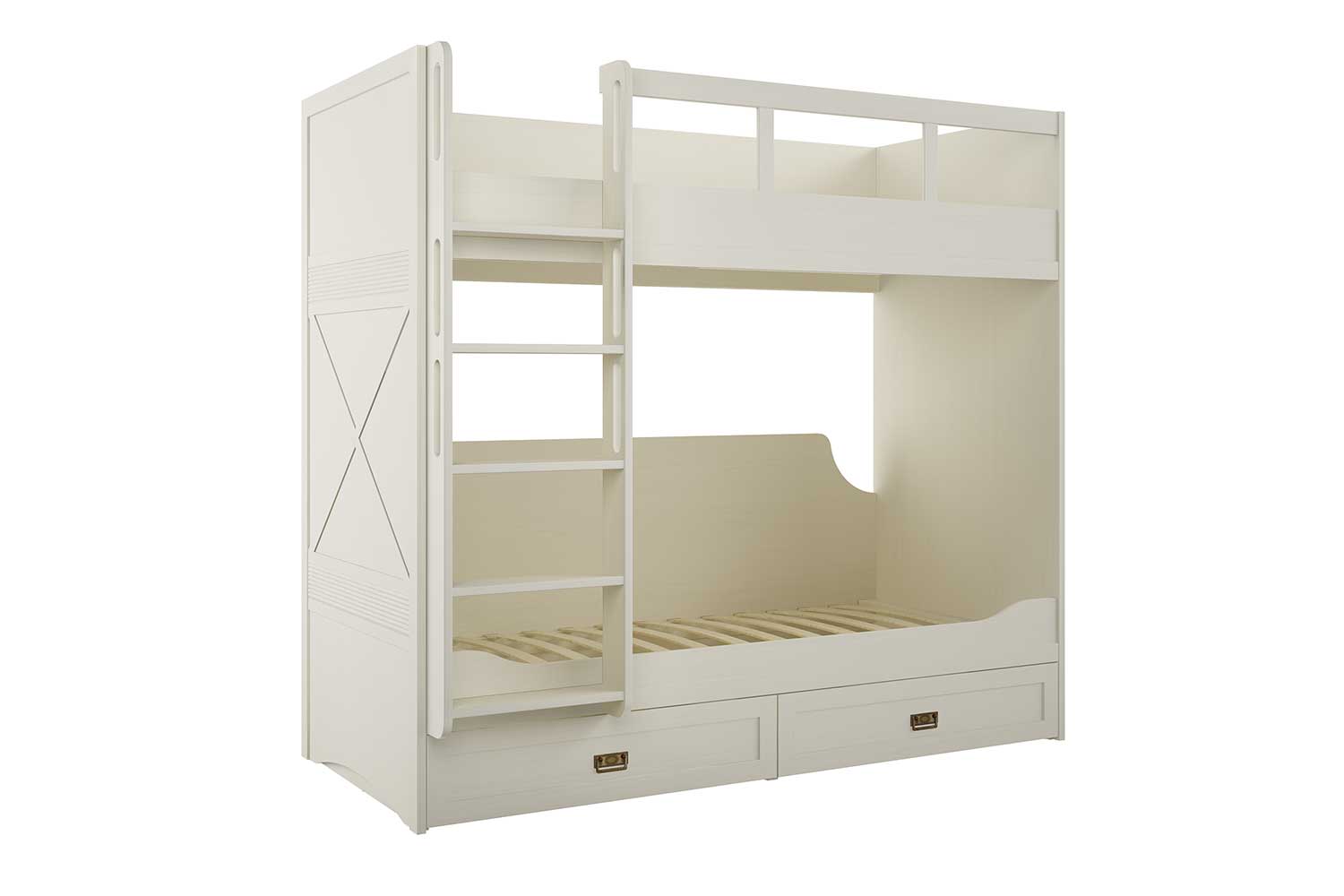 Детские кровати - изображение №15 "Кровать двухъярусная Кантри 90 х 200"  на www.Angstrem-mebel.ru