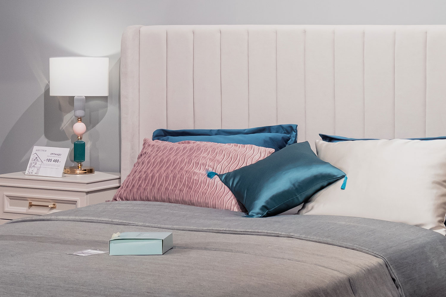 Двуспальные кровати - изображение №7 "Кровать Аделия 160 х 200"  на www.Angstrem-mebel.ru