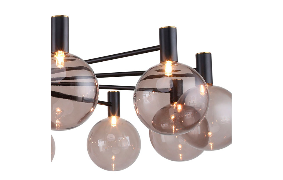 Люстры - изображение №6 "Потолочная люстра Eternity 2766-12P"  на www.Angstrem-mebel.ru