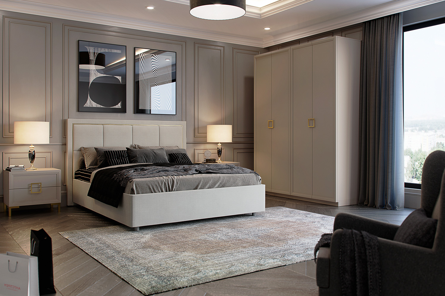 Двуспальные кровати - изображение №11 "Кровать Дольче 140 х 200 см, с подъемным механизмом"  на www.Angstrem-mebel.ru