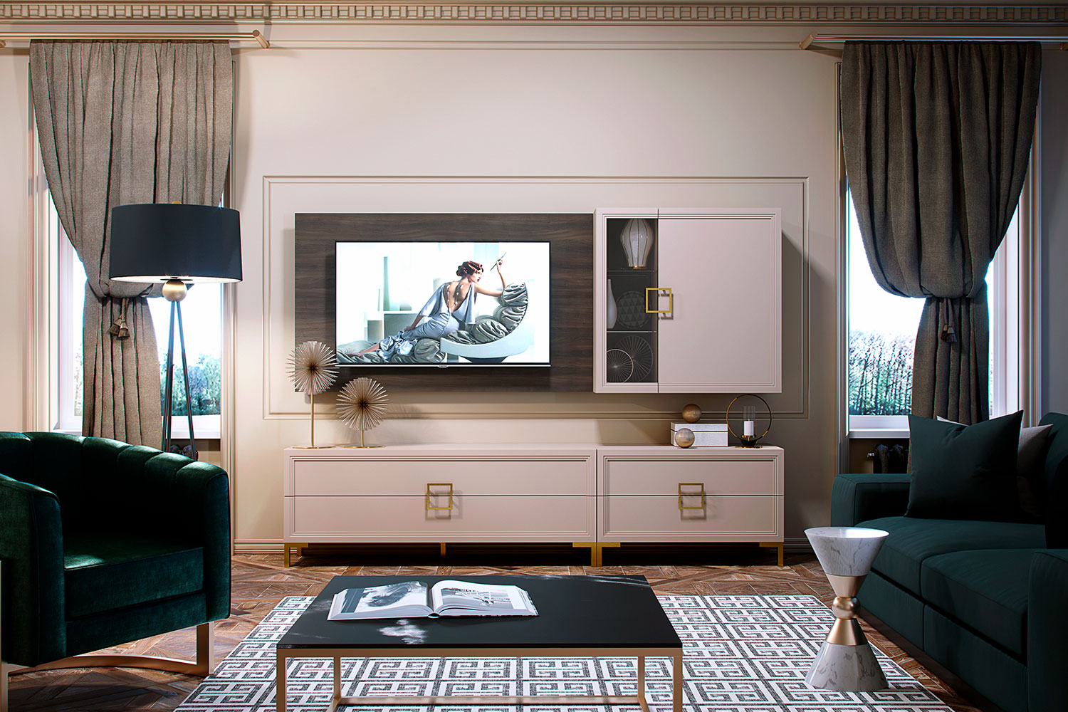 Навесные шкафчики - изображение №8 "Шкаф настенный Дольче"  на www.Angstrem-mebel.ru