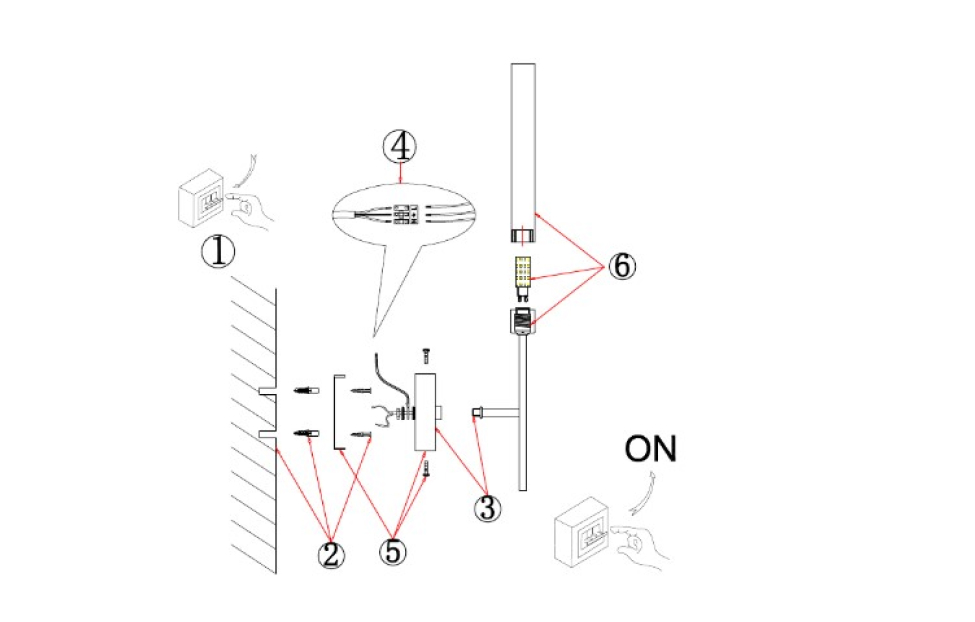 Бра - изображение №6 "Настенный светильник Istapp D95*W100*H440 2*G9*20W"  на www.Angstrem-mebel.ru