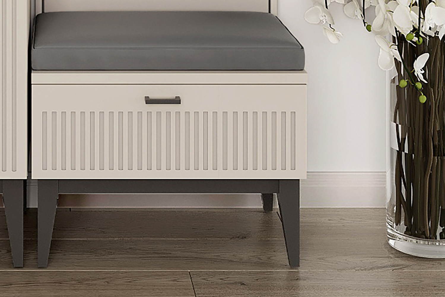 Тумбы - изображение №3 "Тумба Хилтон с выдвижным ящиком"  на www.Angstrem-mebel.ru