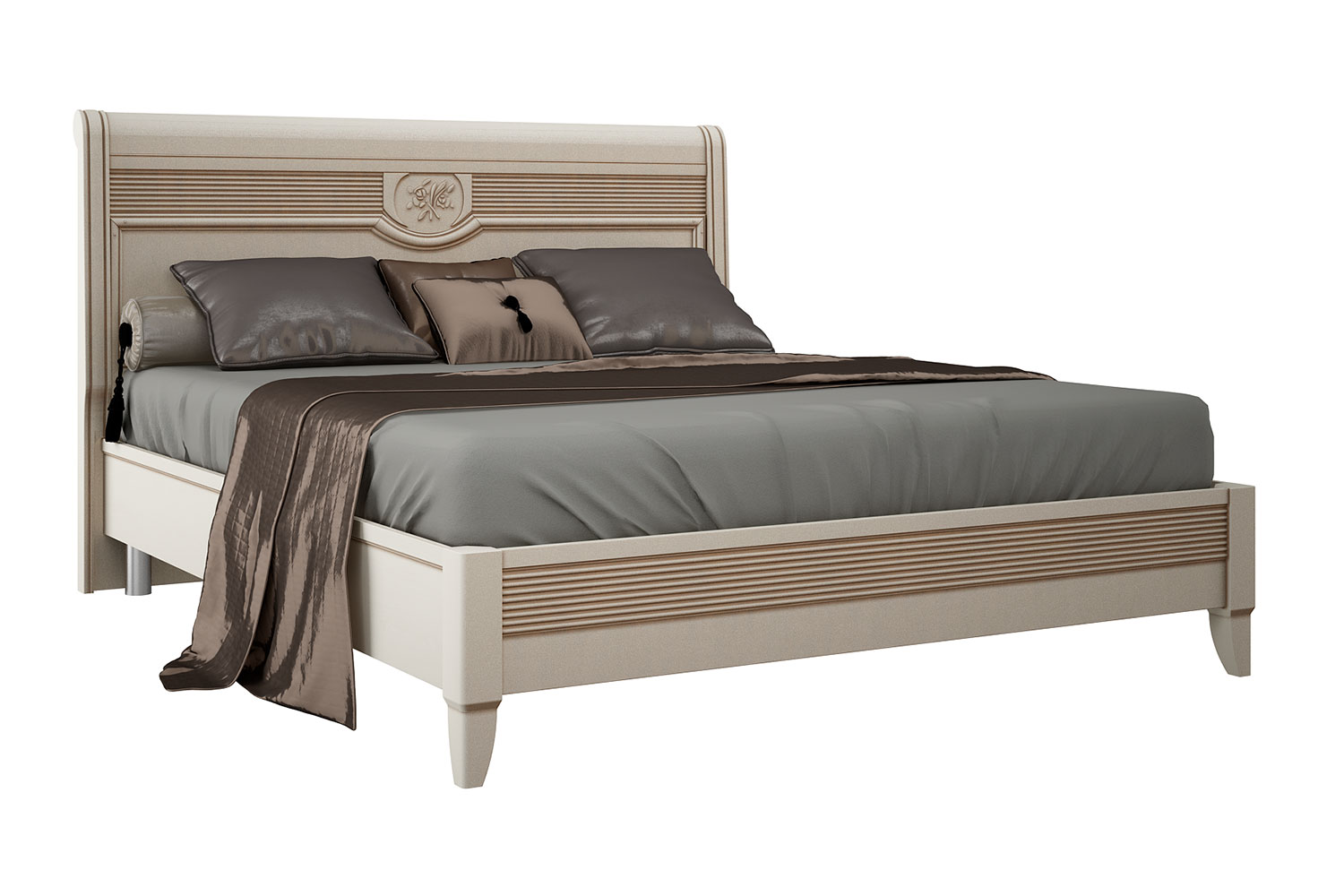 Двуспальные кровати - изображение №3 "Кровать Изотта 160 х 200"  на www.Angstrem-mebel.ru