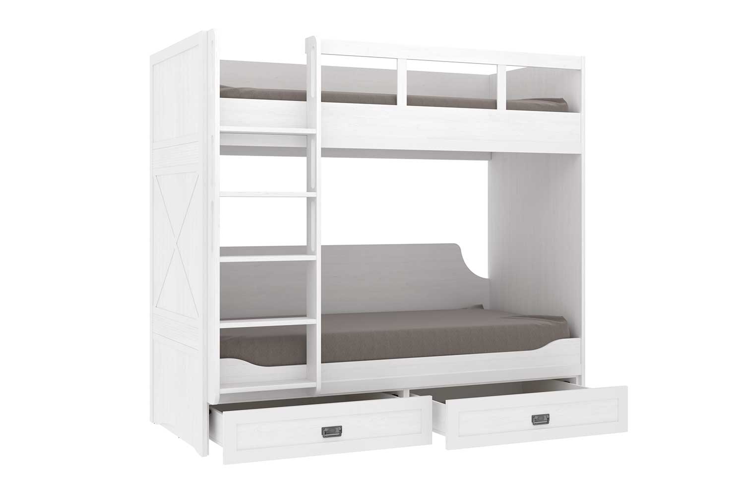 Детские кровати - изображение №11 "Кровать двухъярусная Кантри 90 х 200"  на www.Angstrem-mebel.ru