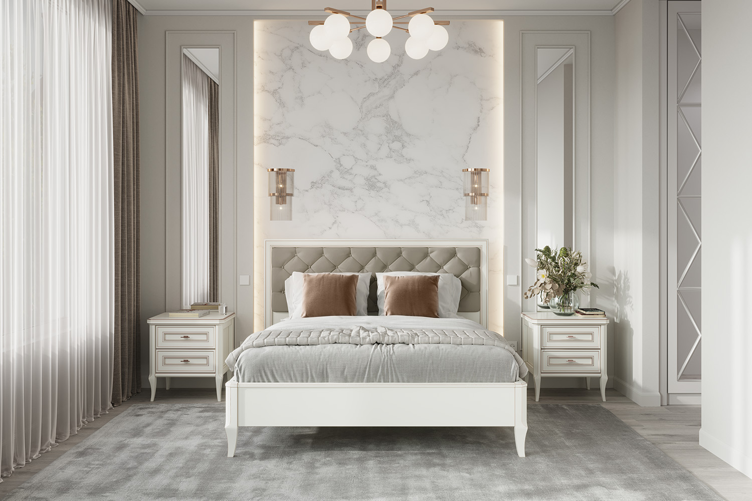 Двуспальные кровати - изображение №6 "Кровать Онтарио 160 х 200"  на www.Angstrem-mebel.ru