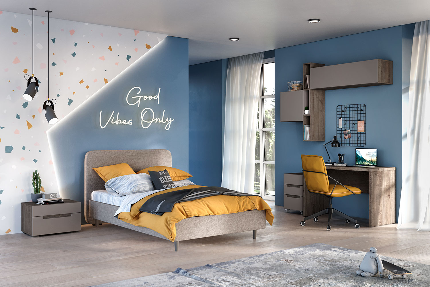 Детские кровати - изображение №8 "Кровать Дора 120 х 200"  на www.Angstrem-mebel.ru