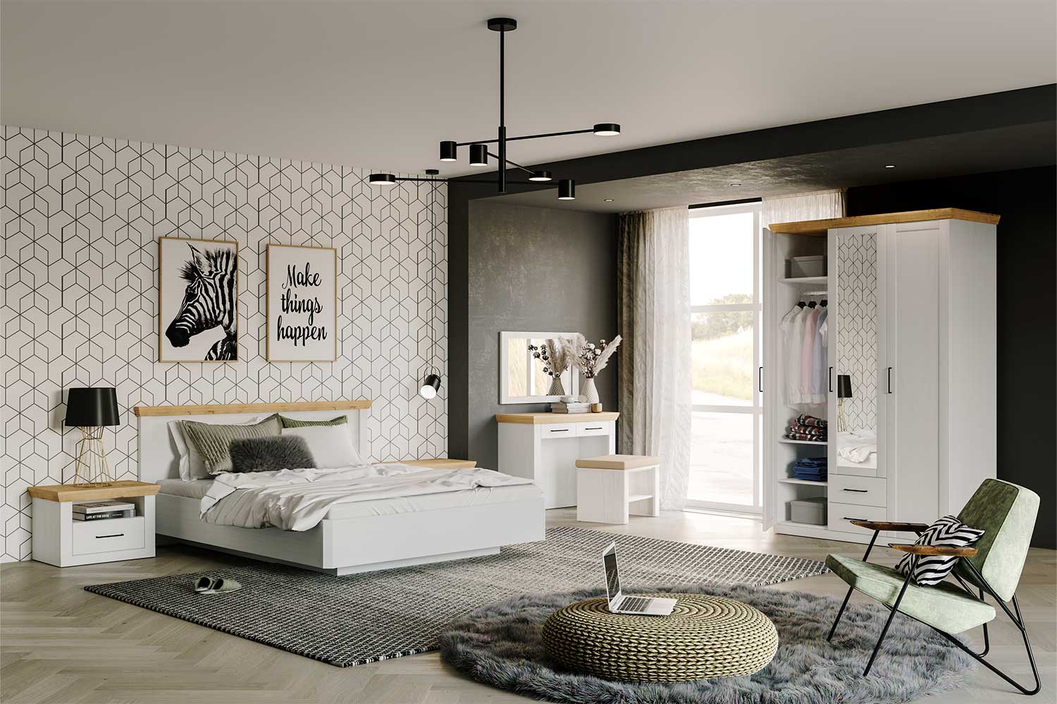 Двуспальные кровати - изображение №7 "Кровать Магнум 160 х 200 см, с подъемным механизмом"  на www.Angstrem-mebel.ru