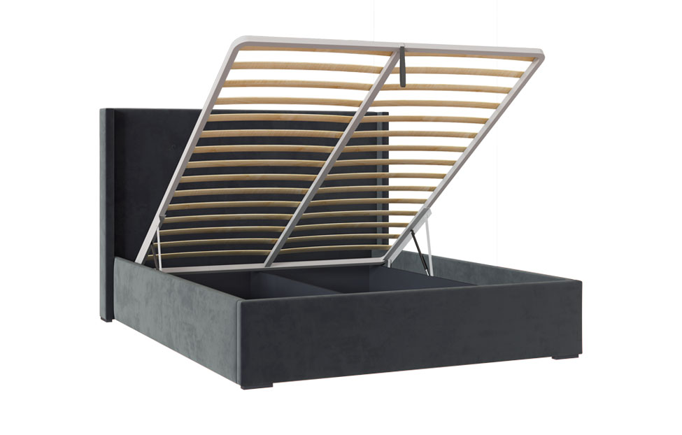 Двуспальные кровати - изображение №6 "Кровать Орландо 160 х 200 см, с подъёмным механизмом"  на www.Angstrem-mebel.ru