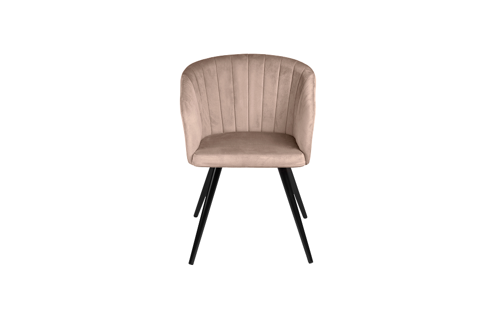 Кухонные стулья - изображение №3 "Стул-кресло Леон поворотный бежевый / опоры черные"  на www.Angstrem-mebel.ru