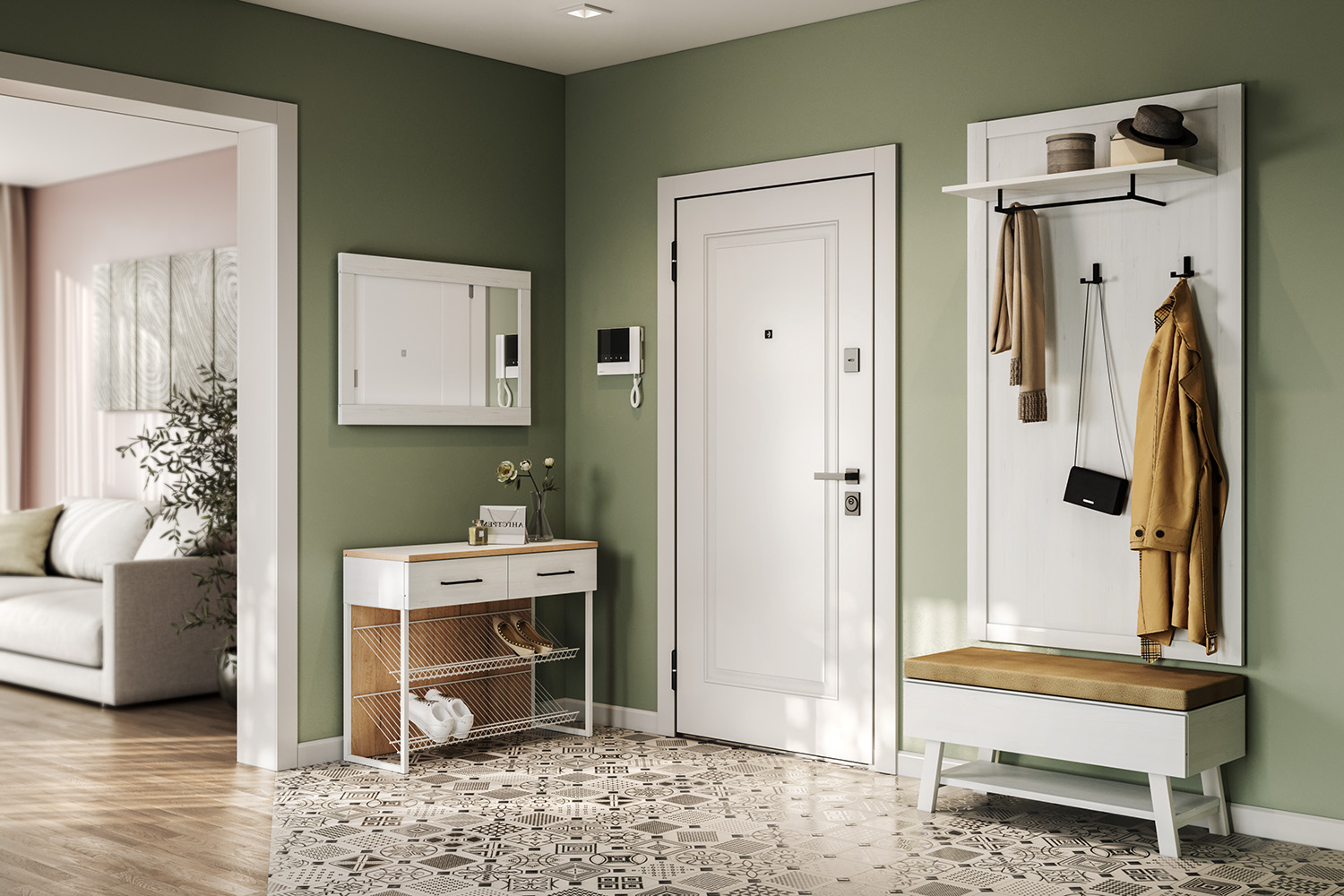 Тумбы для обуви - изображение №5 "Тумба Магнум для обуви с выдвижными ящиками"  на www.Angstrem-mebel.ru