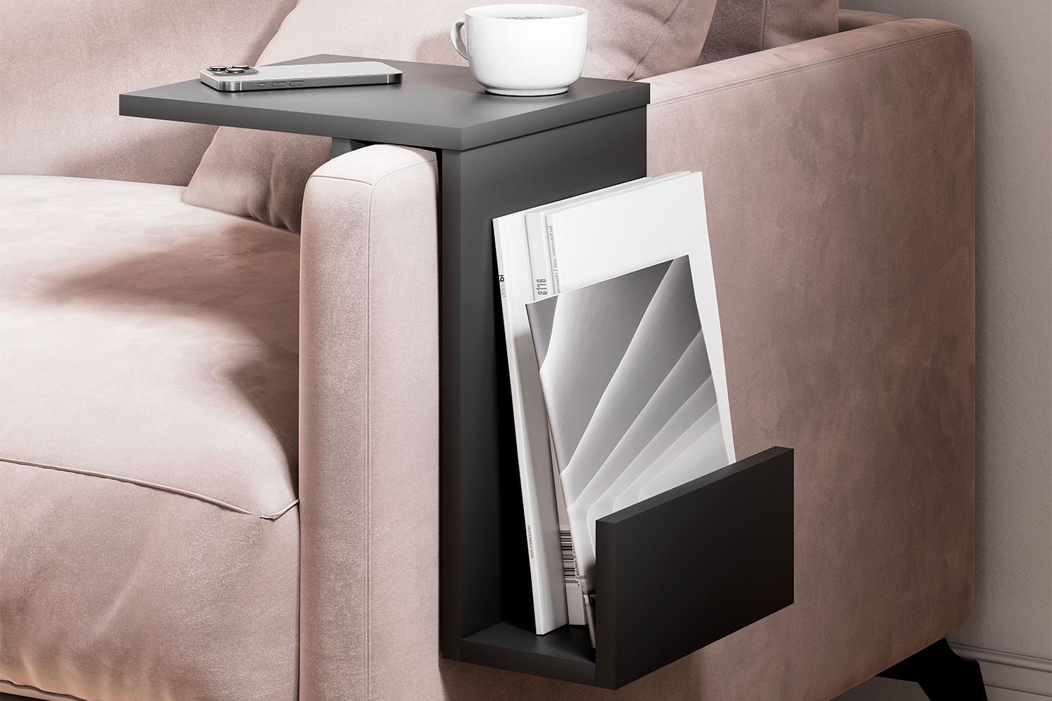 Журнальные столы - изображение №4 "Столик Троя на подлокотник"  на www.Angstrem-mebel.ru