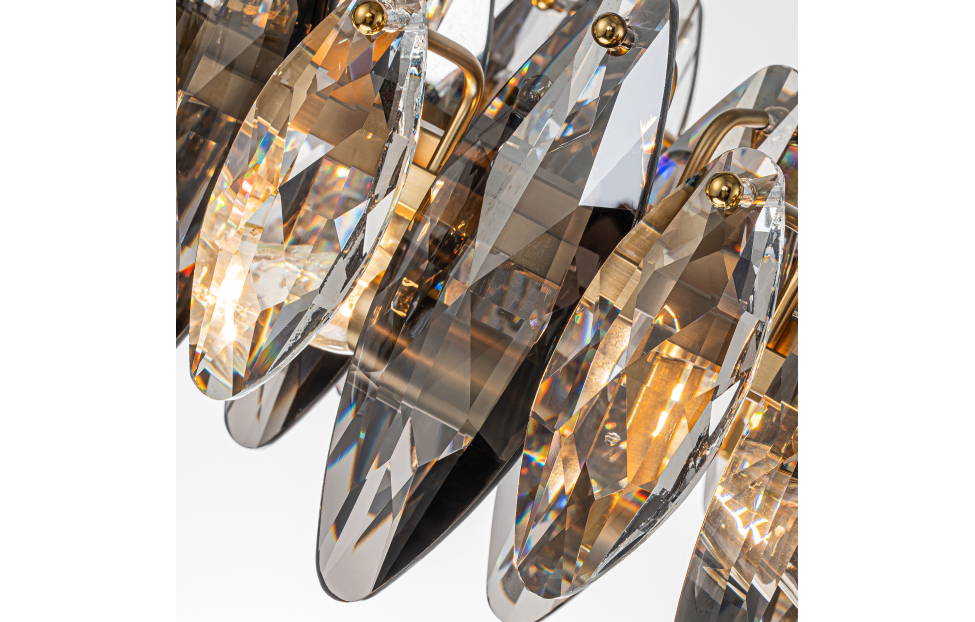 Люстры - изображение №5 "Подвесная люстра Glans L800*W400*H210/1300 8*E14*40W"  на www.Angstrem-mebel.ru