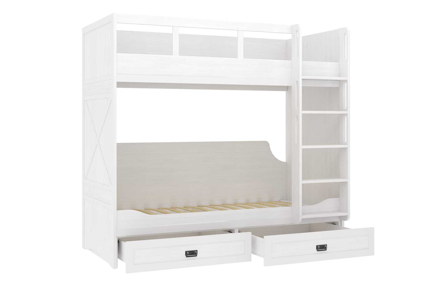 Детские кровати - изображение №4 "Кровать двухъярусная Кантри 90 х 200"  на www.Angstrem-mebel.ru