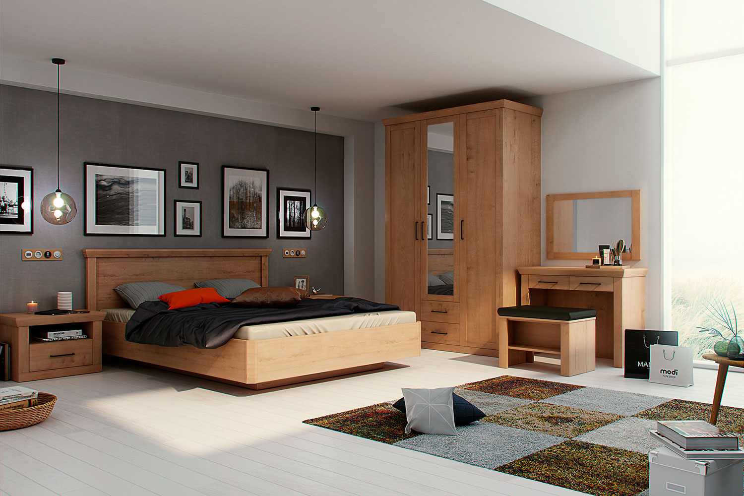 Двуспальные кровати - изображение №7 "Кровать Магнум"  на www.Angstrem-mebel.ru