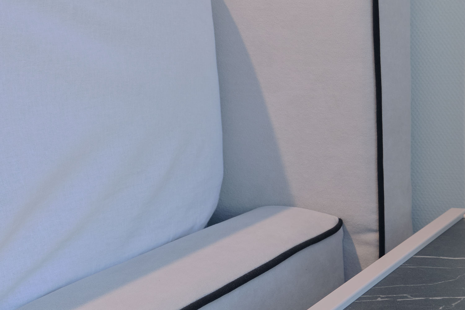 Двуспальные кровати - изображение №12 "Мягкая кровать Малага 160 х 200 см"  на www.Angstrem-mebel.ru