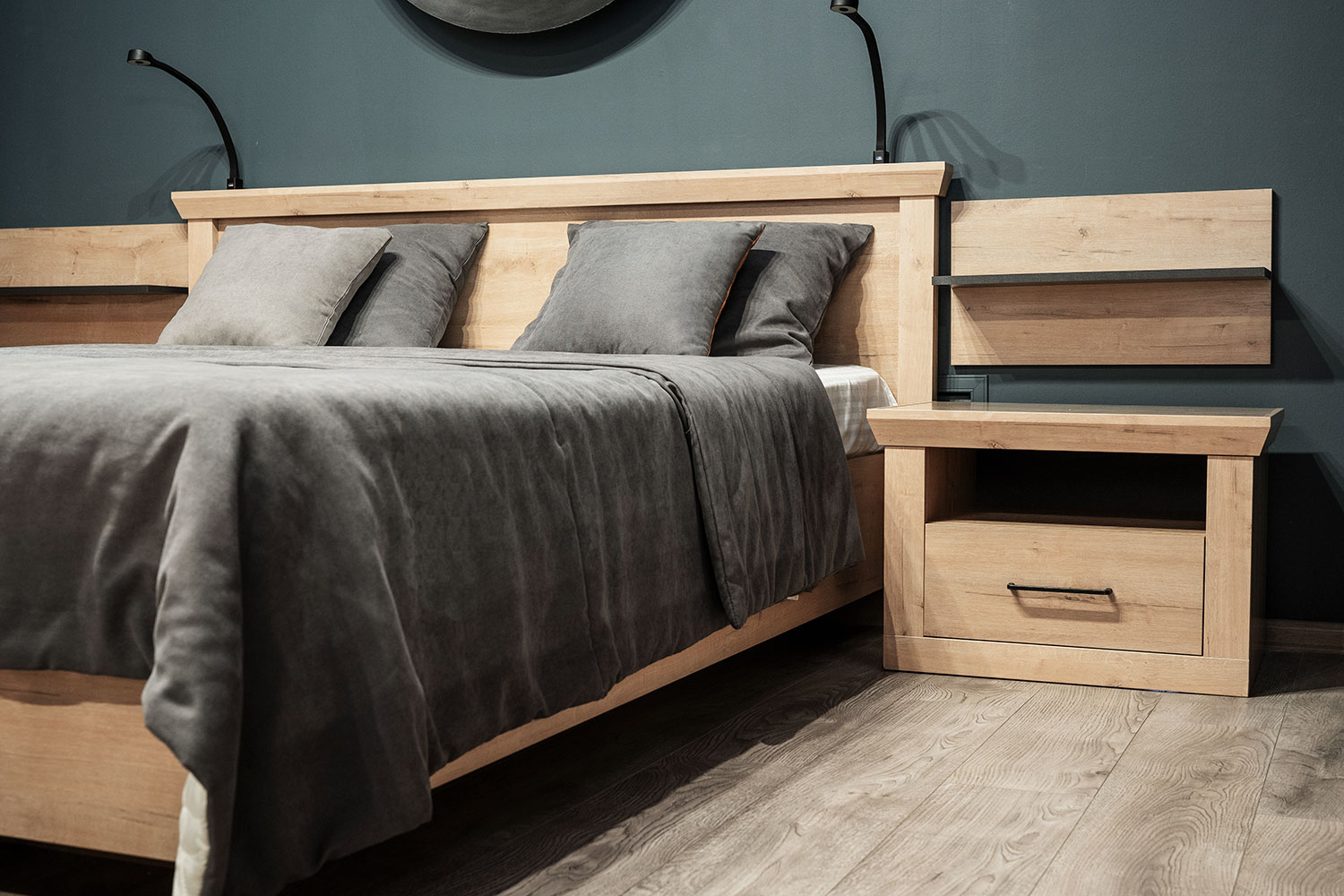 Двуспальные кровати - изображение №15 "Кровать Магнум 160 х 200"  на www.Angstrem-mebel.ru