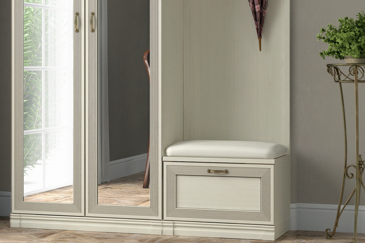 "Прихожие" - изображение №5 на www.angstrem-mebel.ru