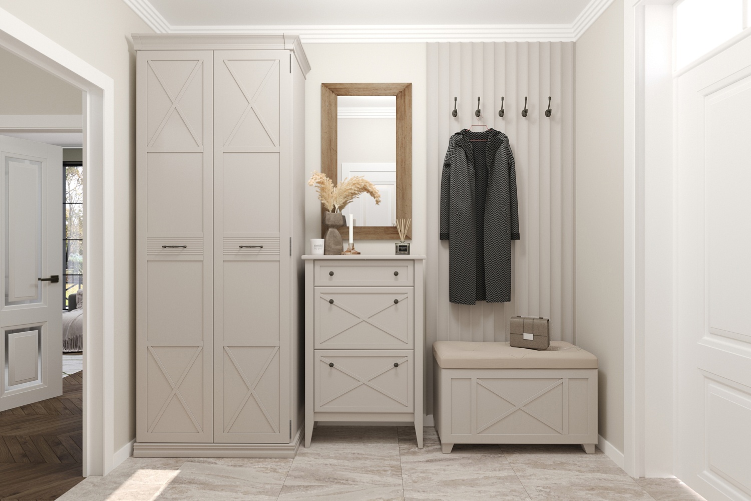 Обувницы - изображение №5 "Тумба Кантри для обуви"  на www.Angstrem-mebel.ru