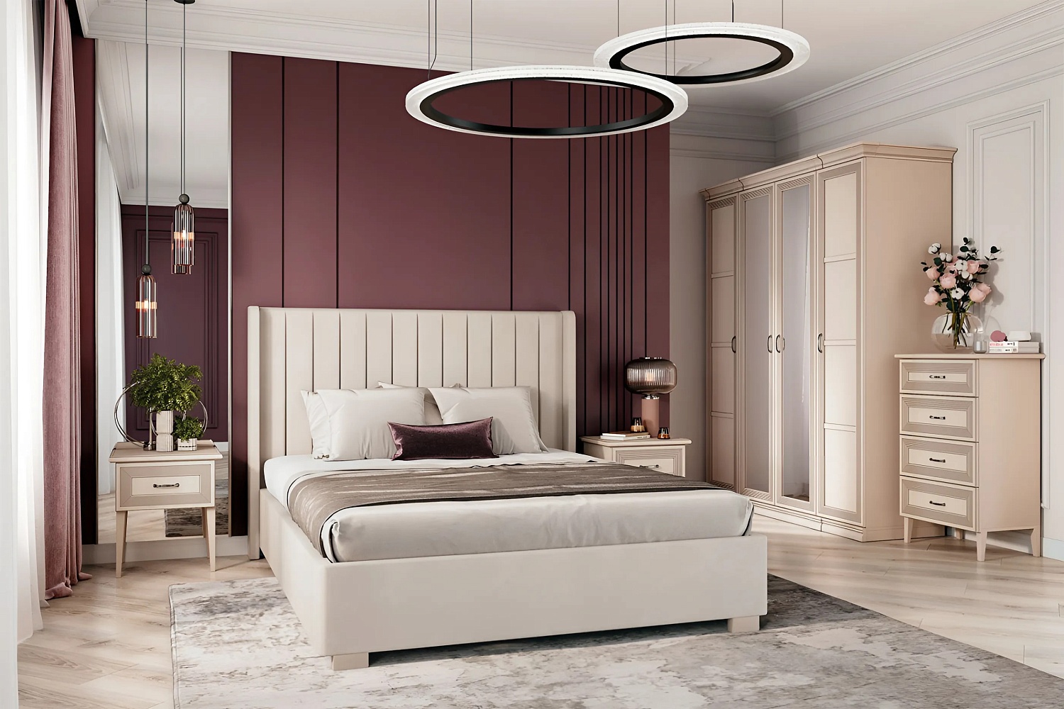 Комоды - изображение №6 "Комод Адажио с выдвижными ящиками"  на www.Angstrem-mebel.ru