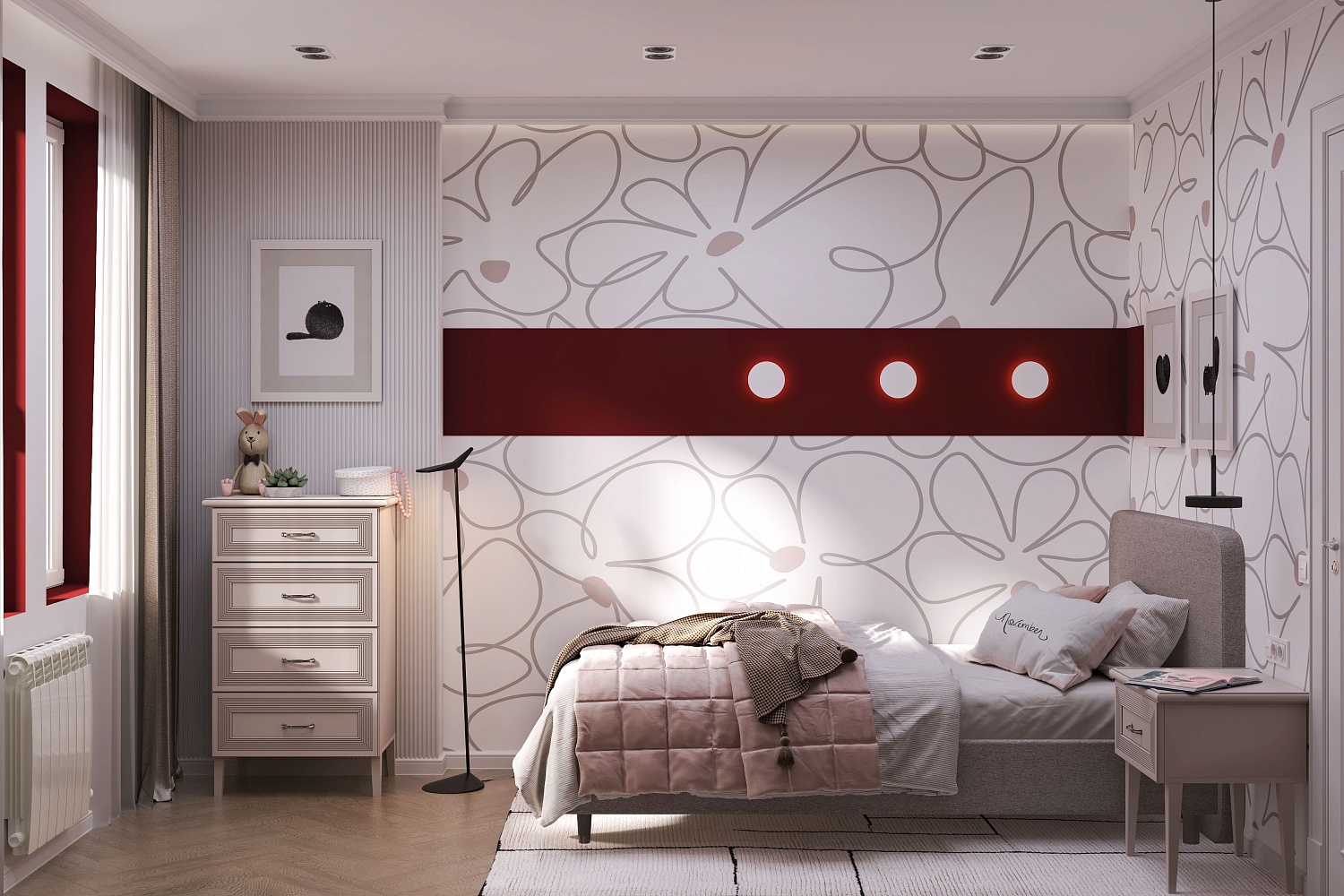 Детские кровати - изображение №7 "Кровать Дора 120 х 200"  на www.Angstrem-mebel.ru