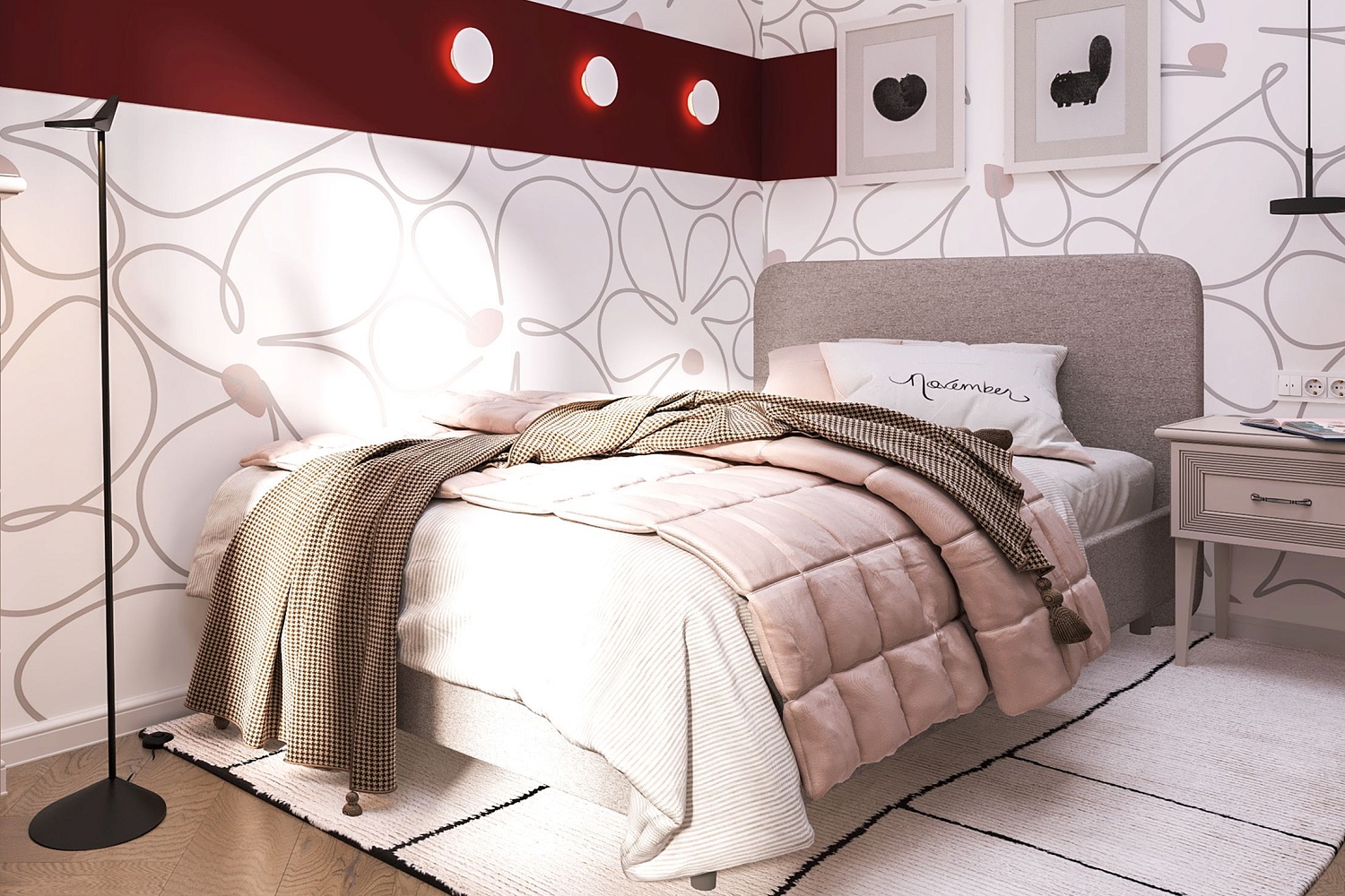 Детские кровати - изображение №3 "Кровать Дора 120 х 200"  на www.Angstrem-mebel.ru